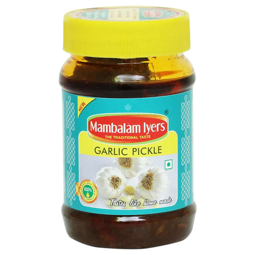 Mambalam Iyers Garlic Pickle 200gm (Buy 1 Get 1 Offer) 