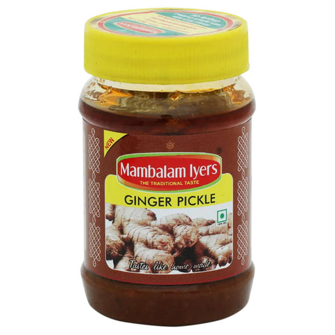 Mambalam Iyers Ginger Pickle 200gm (Buy 1 Get 1 Offer) 