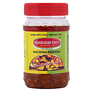 Mambalam Iyers Kalyana Mango Pickle 200gm (Buy 1 Get 1 Offer) 