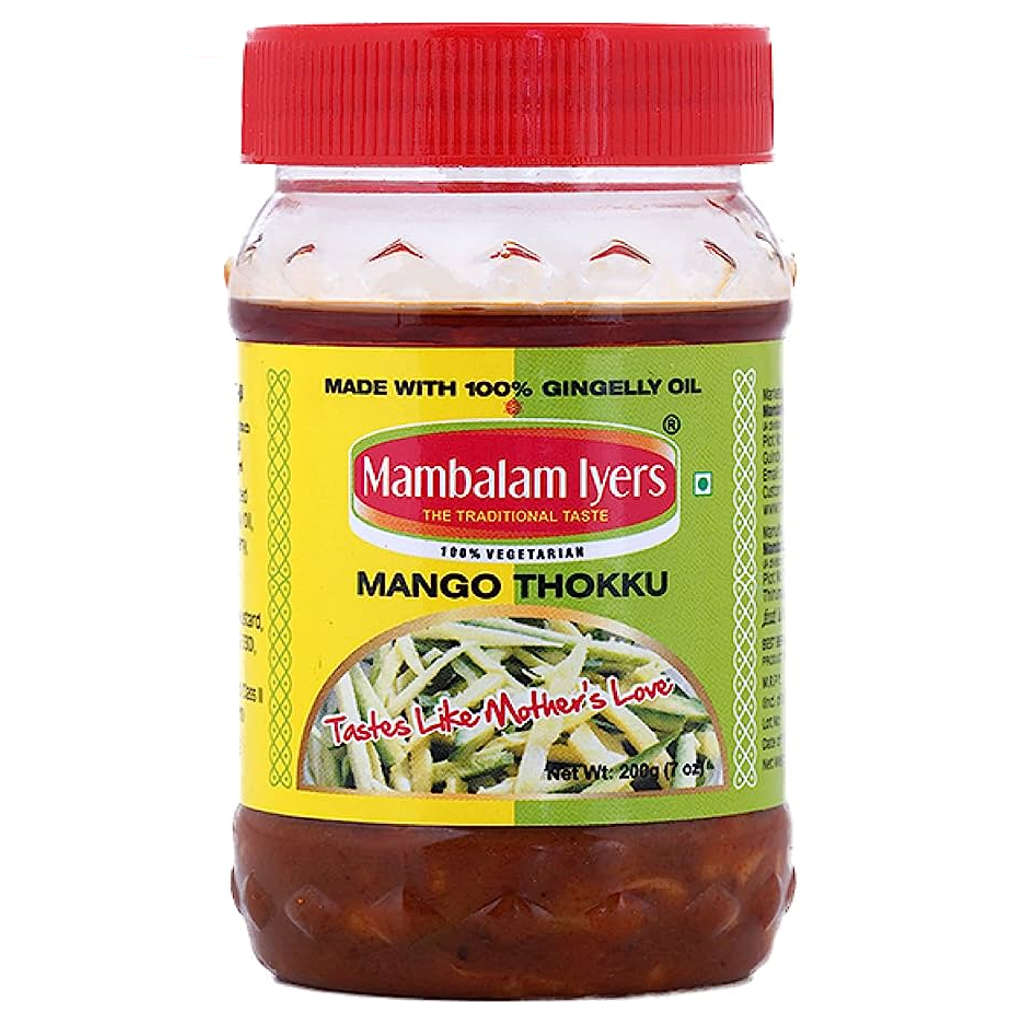 Mambalam Iyers Mango Thokku 200gm (Buy 1 Get 1 Offer) 