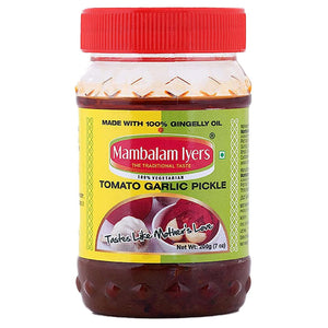 Mambalam Iyers Tomato Garlic Pickle 200gm (Buy 1 Get 1 Offer) 