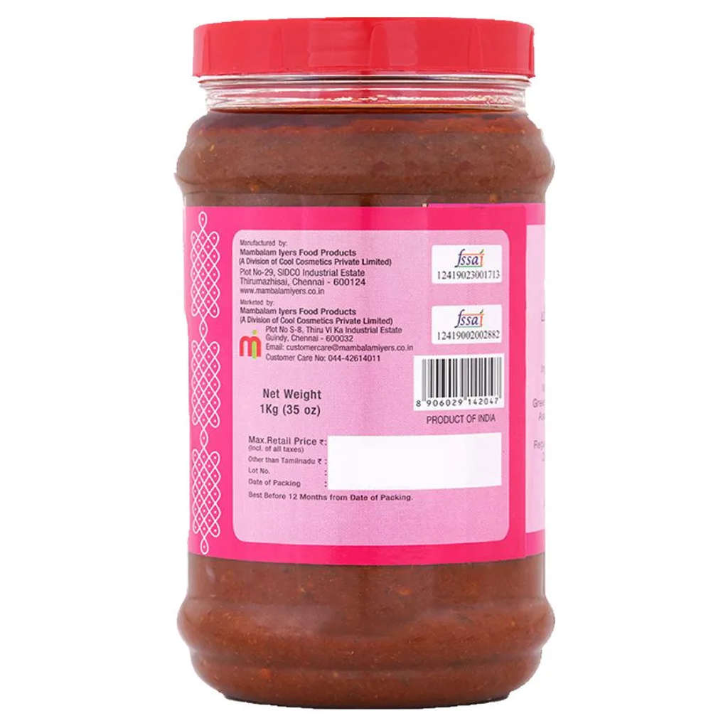 Mambalam Iyers Mixed Pickle 1Kg (Buy 1 Get 1 Offer)