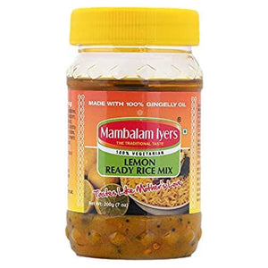 Mambalam Iyers Lemon Rice Mix 200gm (Buy 1 Get 1 Offer) 