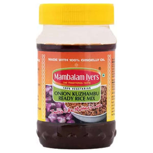 Mambalam Iyers Onion Kuzhambu Rice Mix 200gm (Buy 1 Get 1 Offer) 