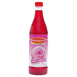 Mambalam Iyers Rose Sarbath 700ml 