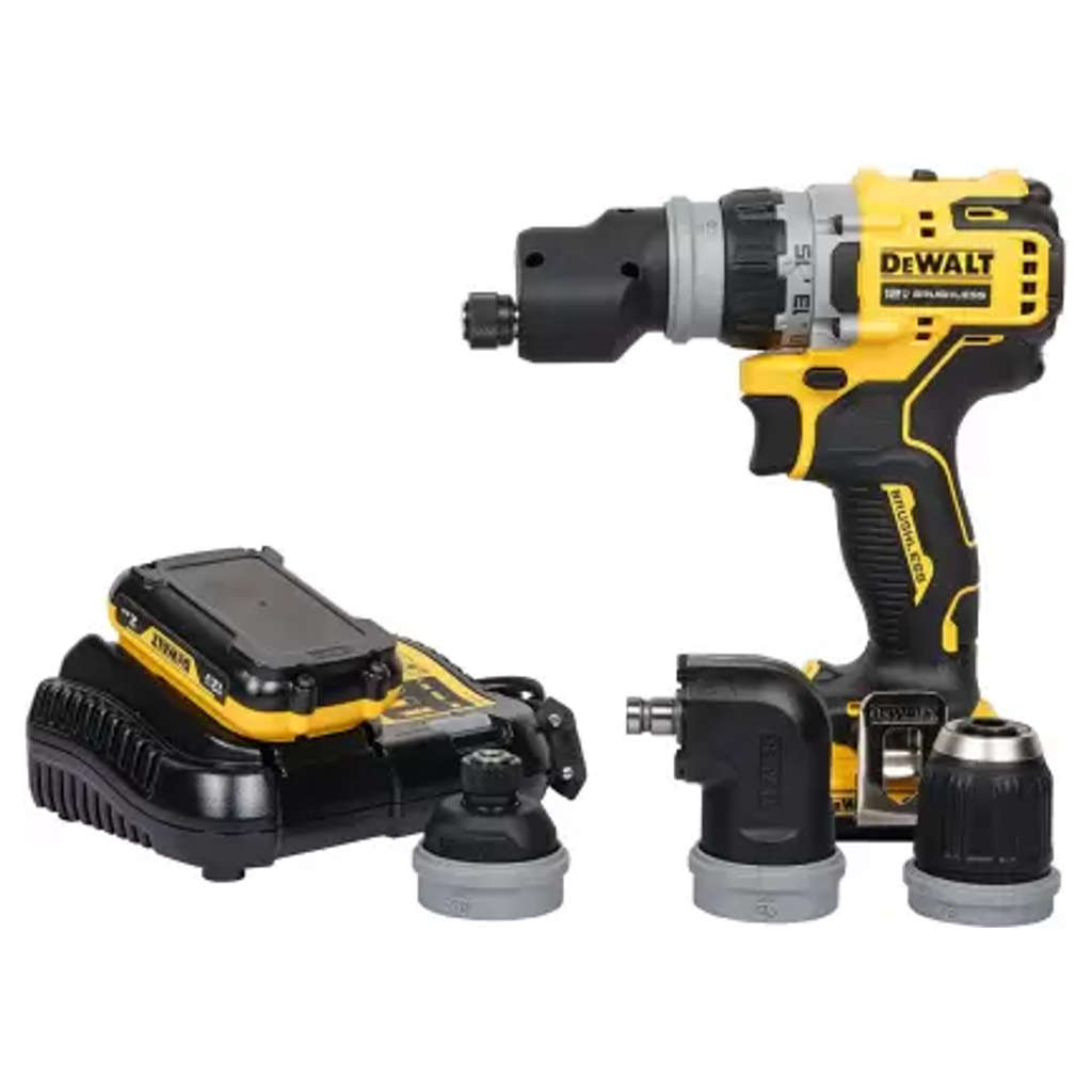 Dewalt Brushless Multi-Head Drill 18V DCD703D2-B1