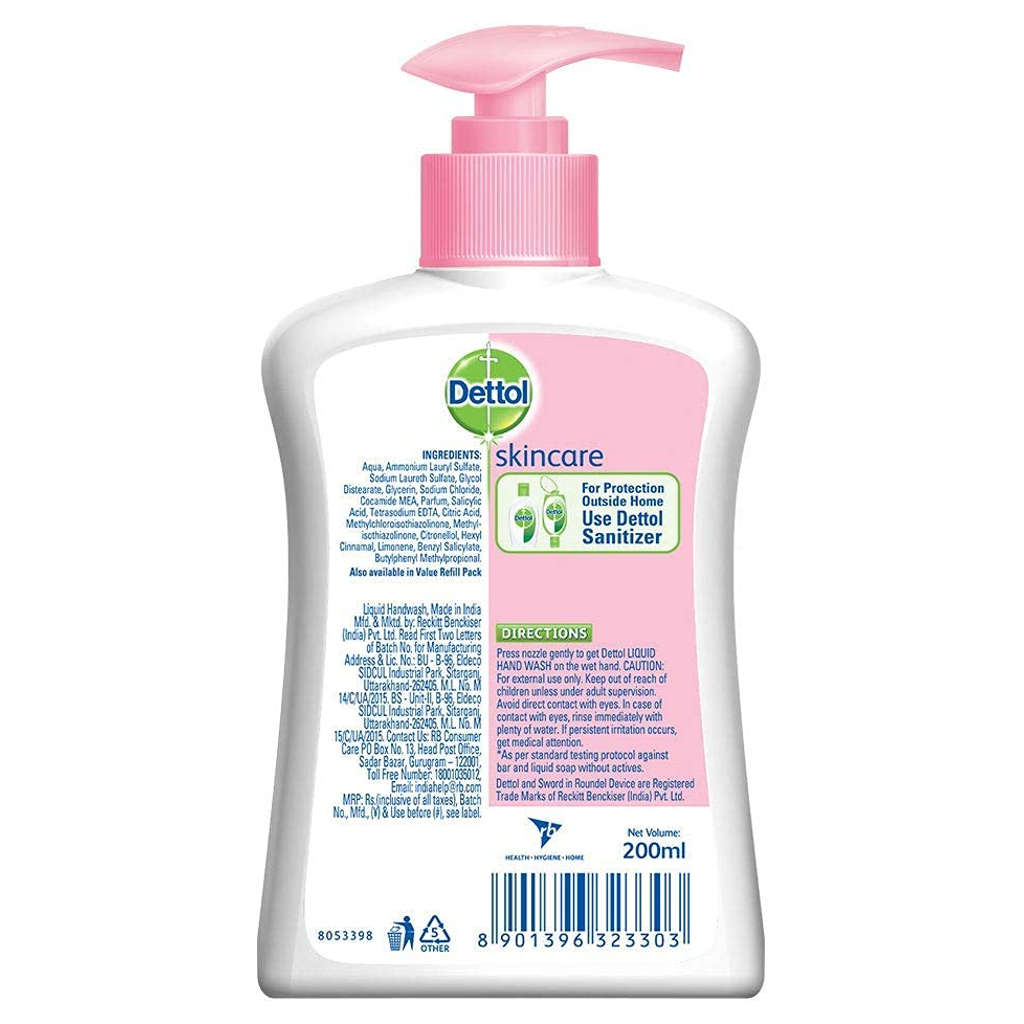 Dettol Skincare Liquid Hand Wash Rs.90