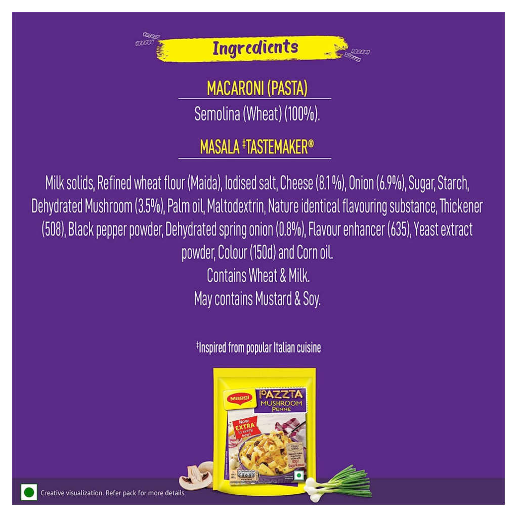 Nestle Maggi Pazzta Mushroom Penne 64g
