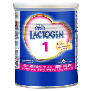 Nestle Lactogen Stage 1 Infant Formula Powder Upto 6 Months Tin 400g 