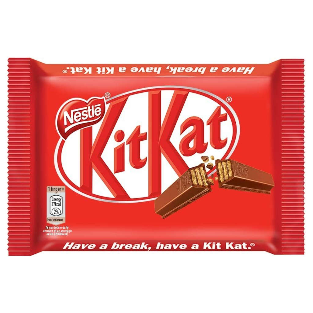Nestle Kitkat 4 Finger Wafer Chocolate Bar 38.5g 