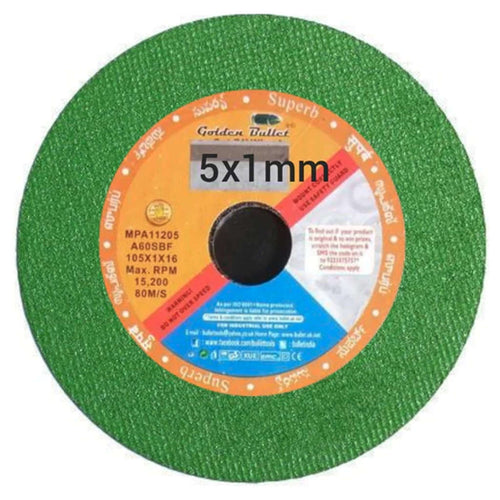 UDF AG5 Cutting Wheel 1mm Green 