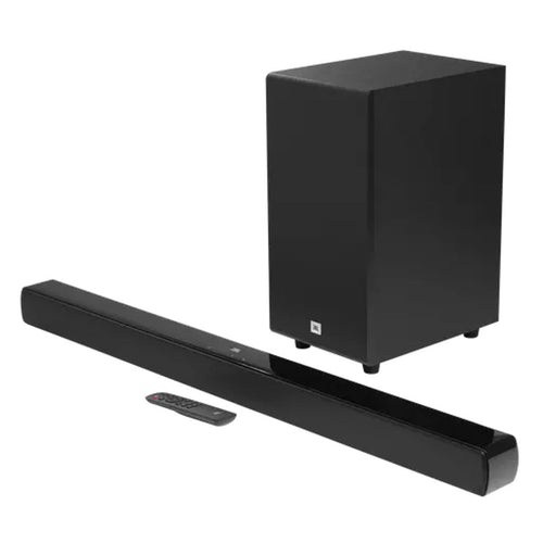 JBL Cinema SB190 2.1 Channel Soundbar With Wireless Subwoofer Black JBLSB190BLKIN 