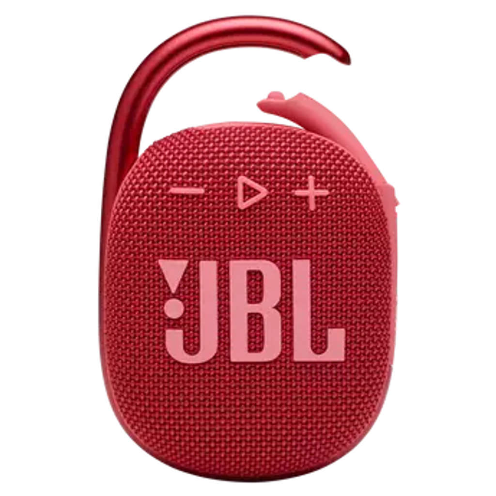 JBL Clip 4 Ultra-Portable Waterproof Wireless Bluetooth Speaker Red