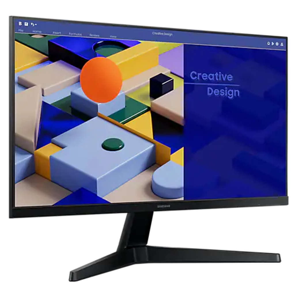 Samsung FHD Flat Monitor With IPS Panel 24 Inch(60.46 cm) LS24C312EAWXXL