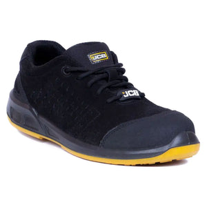 JCB Vent Double Density Safety Shoe Black 