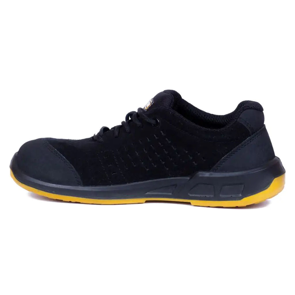 JCB Vent Double Density Safety Shoe Black