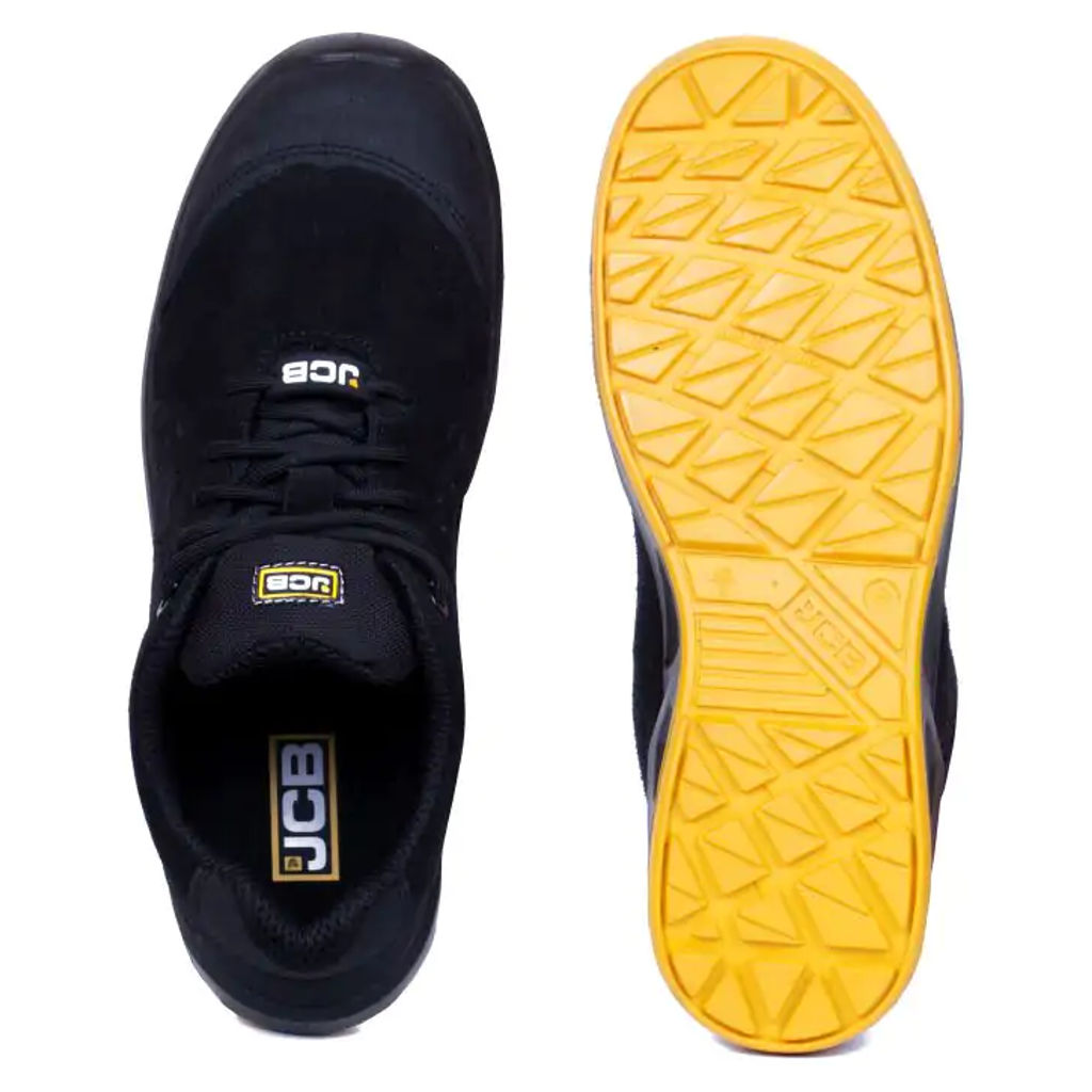 JCB Vent Double Density Safety Shoe Black