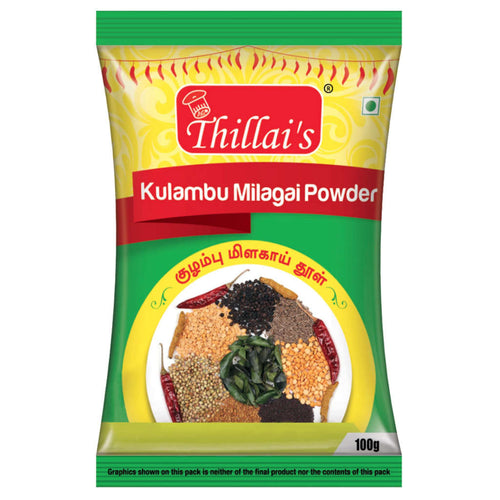 Thillai’s Kulambu Milagai Powder 100g 