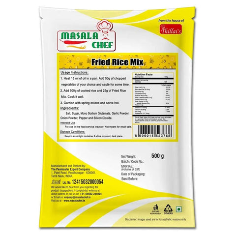 Buy Masala Chef Fried Rice Masala 500g Online at Bestomart ...