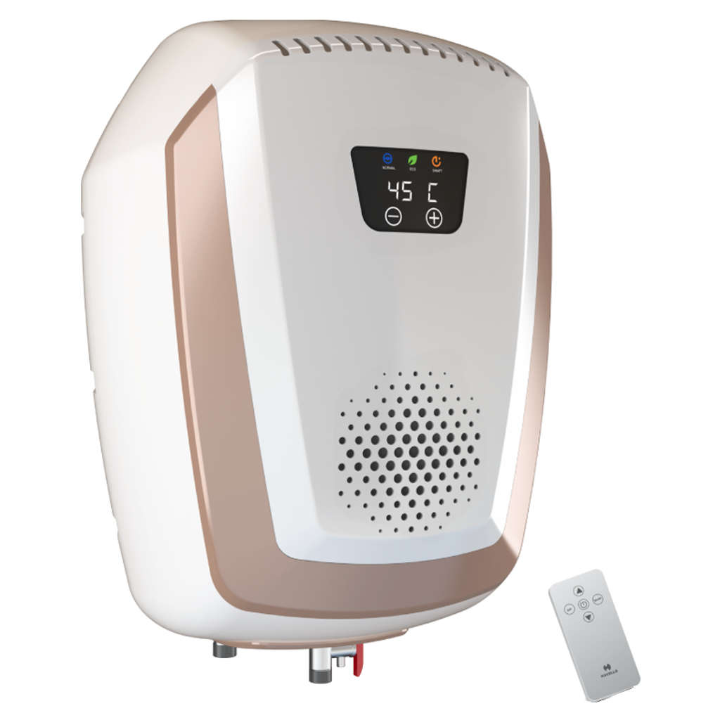 Havells Magnatron Electric Storage Water Heater 25 Litre White Champagne Gold GHWAMNTWH025