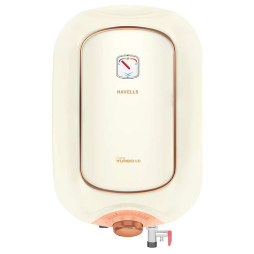 Havells Puro Turbo Dx Electric Storage Water Heater 25 Litre Ivory Pink GHWAPDTPI025 