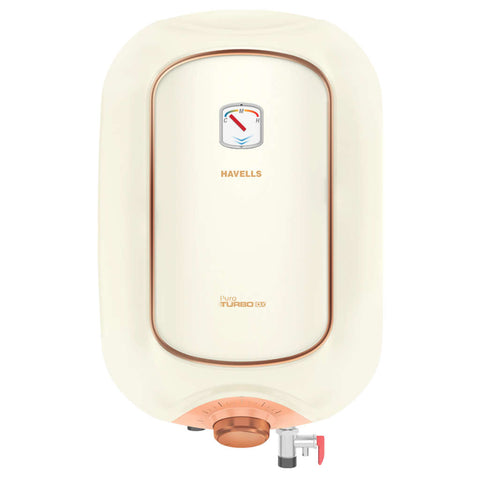 Havells Puro Turbo Dx Electric Storage Water Heater 25 Litre Ivory Pink GHWAPDTPI025 