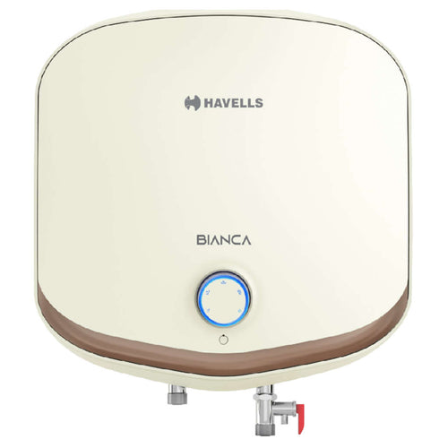 Havells Bianca Electric Storage Water Heater 6 Litre Ivory Champagne Gold GHWAARTIB006 