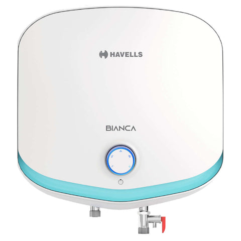 Havells Bianca Electric Storage Water Heater 25 Litre White Blue GHWCBNTWH025 