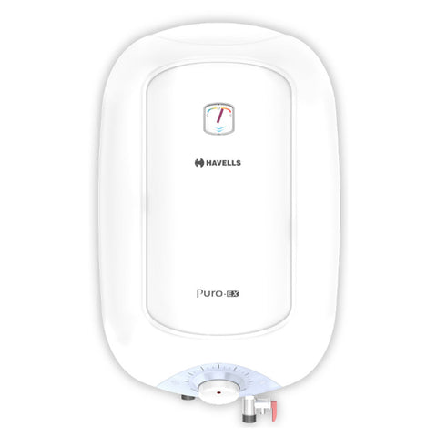 Havells Puro Ex Storage Water Heater 15L White Blue GHWAPPTWB015 