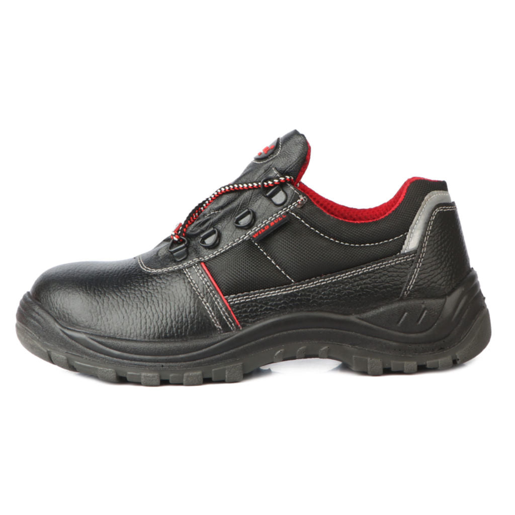 Wild Bull Thunder Double Density Safety Shoe With Steel Plate