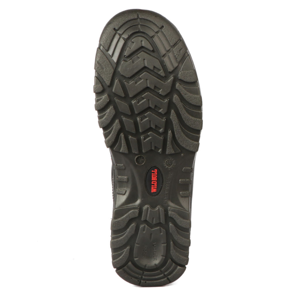 Wild Bull Thunder Double Density Safety Shoe With Steel Plate