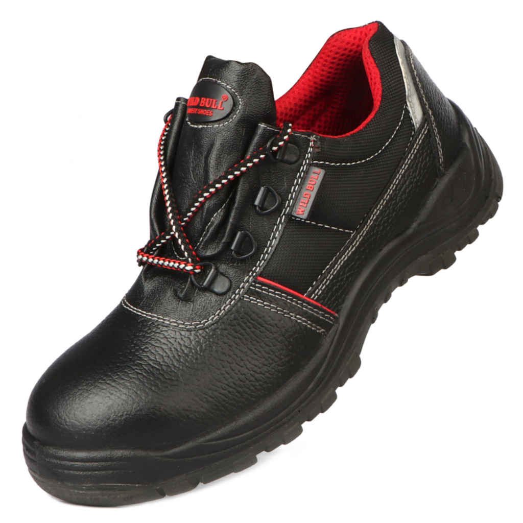Wild Bull Thunder Double Density Safety Shoe With Steel Plate