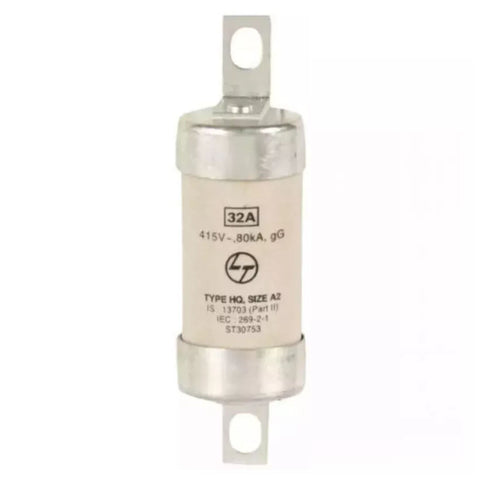 L&T Fuse Link Bolted Type Suitable For Type HD 20H/20P/20B & HD 32H/32P/32B Fuse Base ST30727 