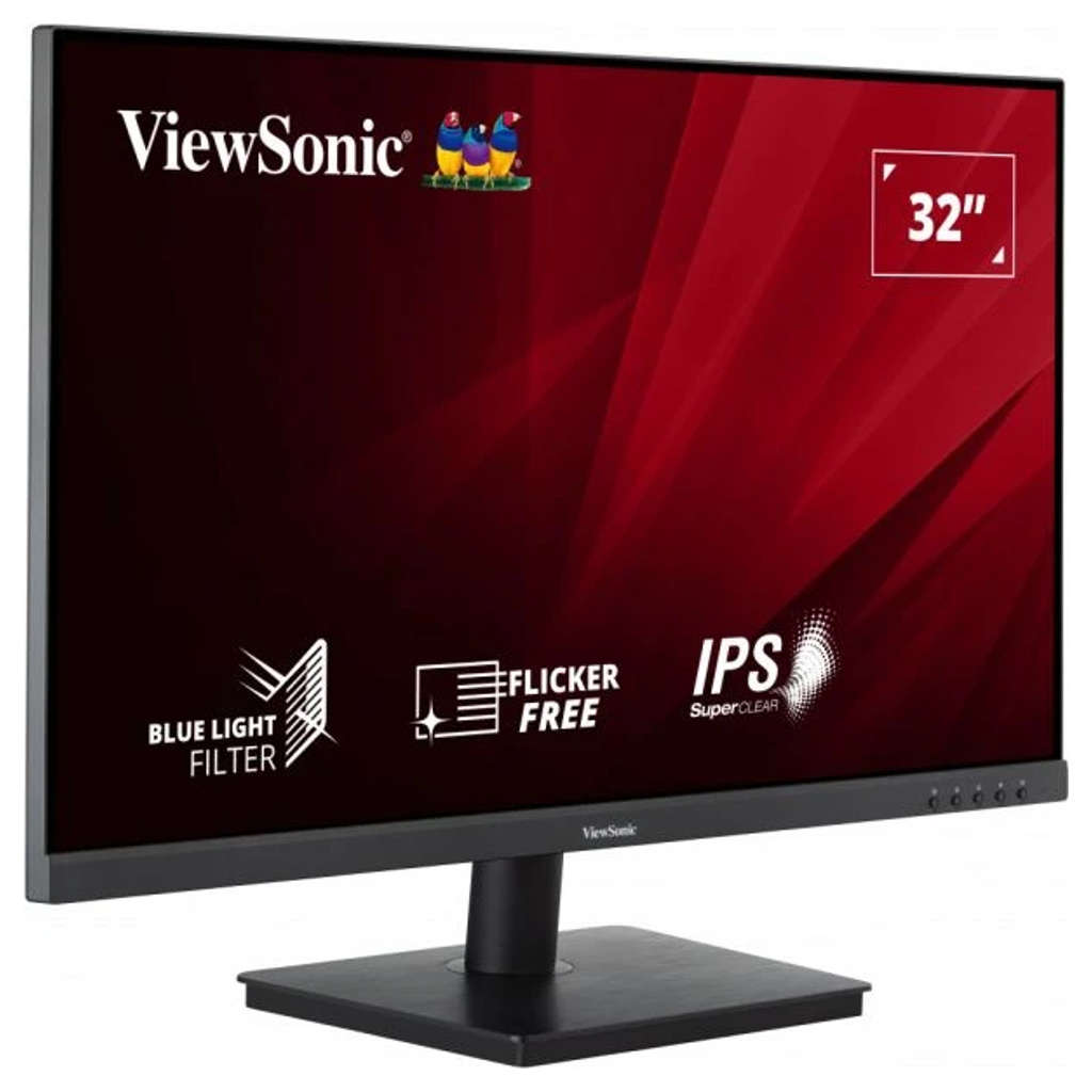 ViewSonic FHD Monitor With Built-In Speakers 32 Inch VA3209-MH