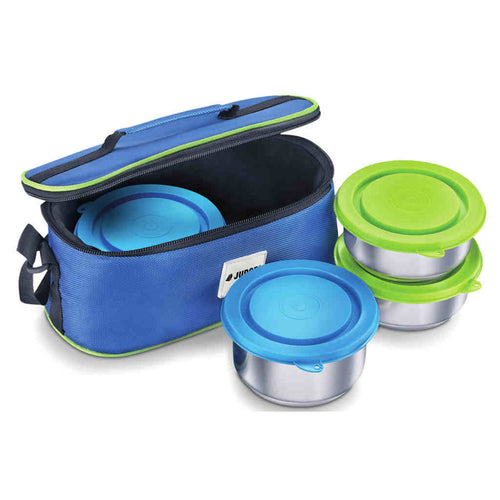 Judge Insulated TiffinBox With Pouch 4Pcs 