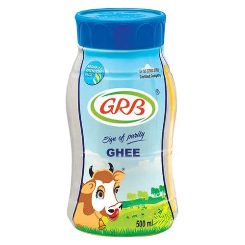 GRB Pure Cow Ghee 500ml Jar 