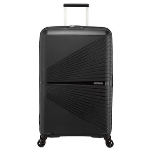 American Tourister Airconic Check In Luggage AMT 77 Cm Polypropylene Hard Trolley Suitcase Black 
