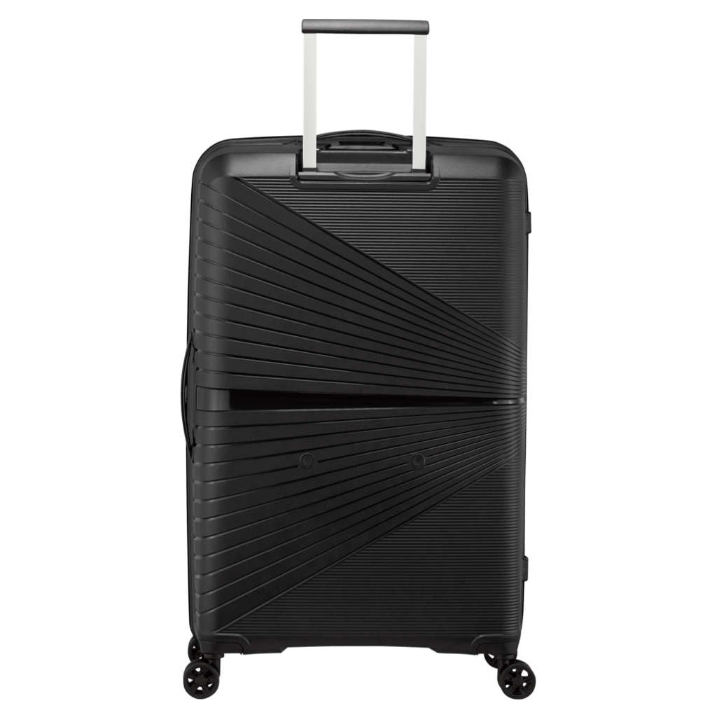 American Tourister Airconic Check In Luggage AMT 77 Cm Polypropylene Hard Trolley Suitcase Black