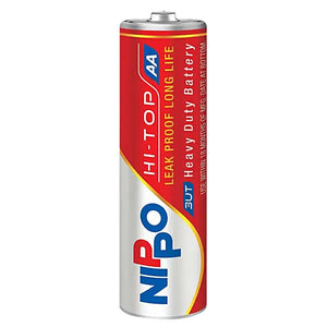 Nippo 3UT Hi-Top AA Battery Red 