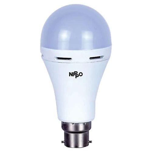 Nippo Rechargeable Emergency Inverter LED Bulb 12W 