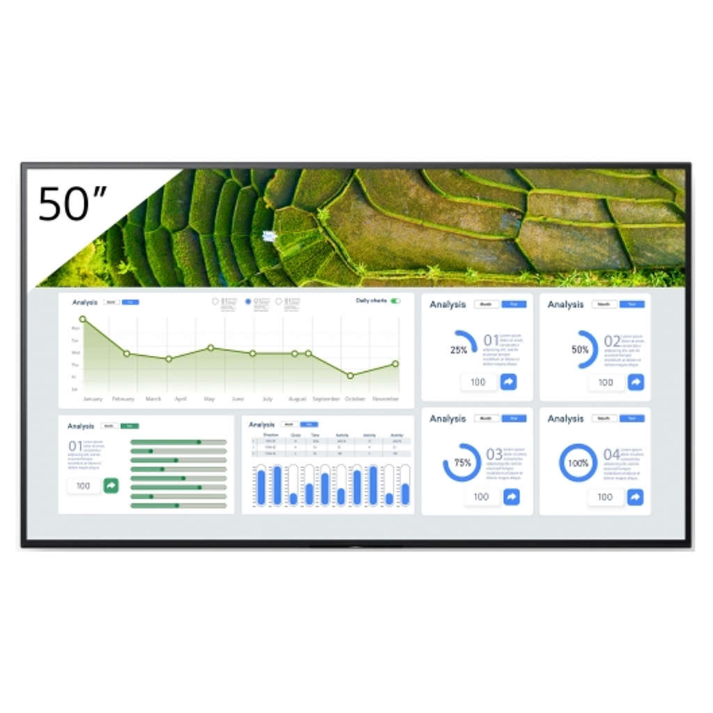 Sony BZ30L Series Bravia 4K HDR Professional Display LED TV 50 Inch FW-50BZ30L 
