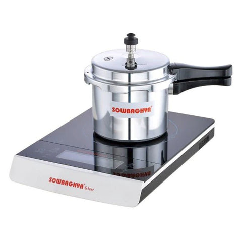 Buy Sowbaghya Elite Induction Base Alu Pressure Cooker Litre