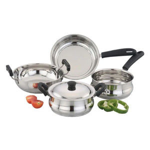 Sowbaghya Ultima Induction Base Stainless Steel Gift Set 5Pcs ISS08 