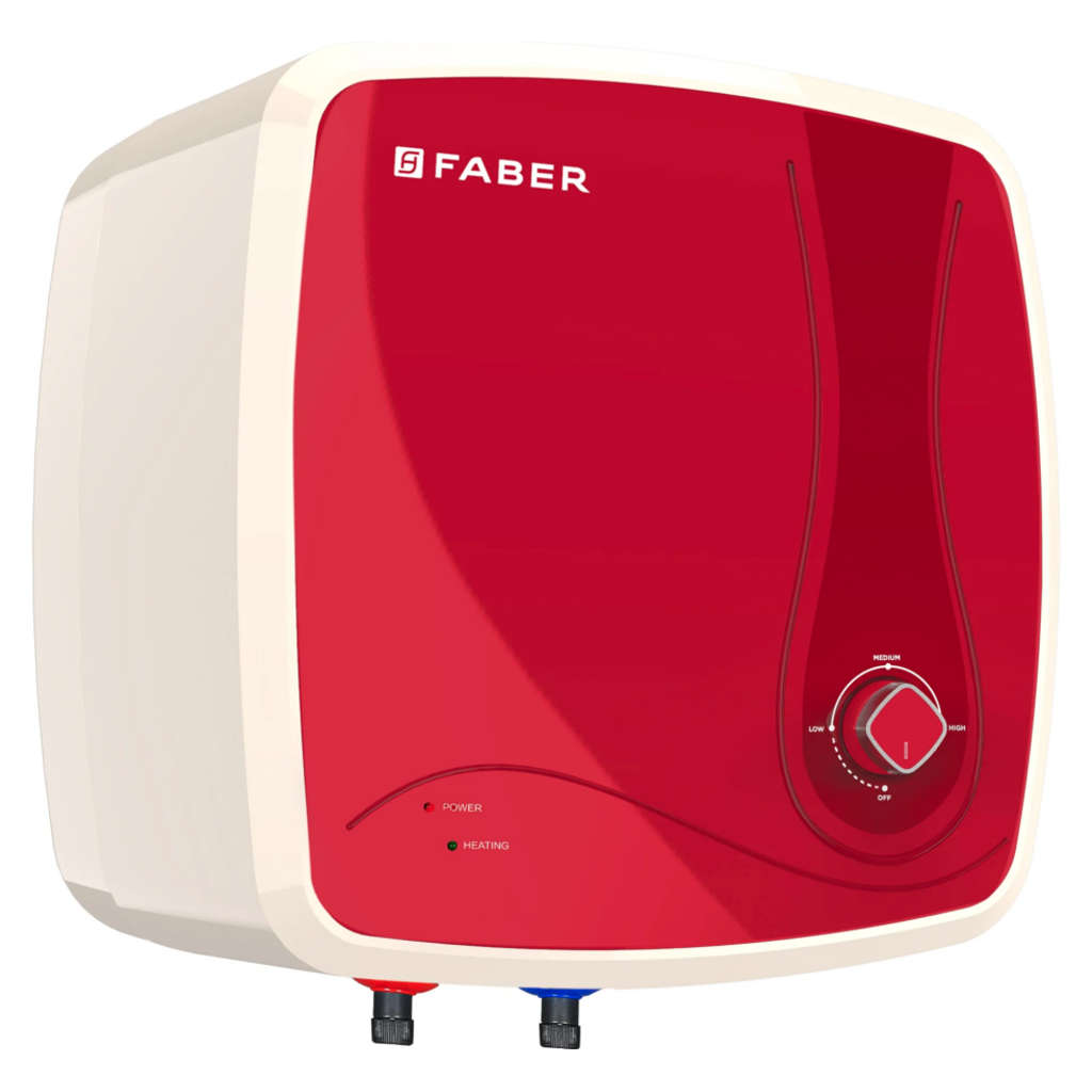 Faber FWG Lexus Storage Water Heater 25 Litre Red Ivory