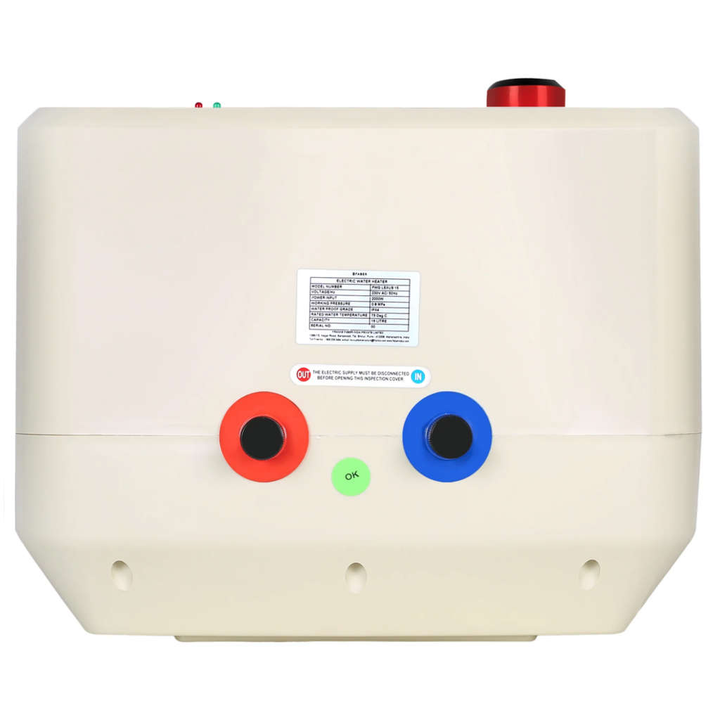Faber FWG Lexus Storage Water Heater 25 Litre Red Ivory
