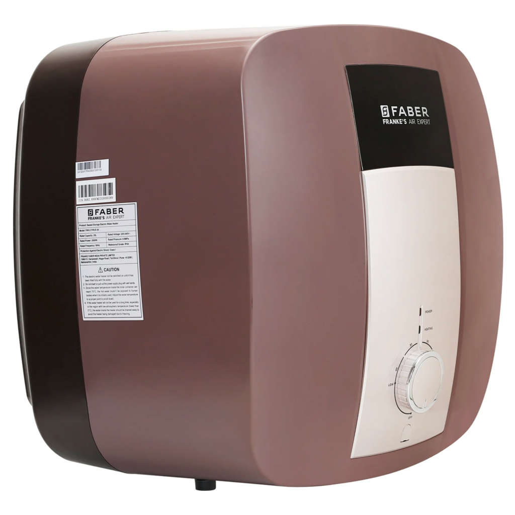 Faber FWG Cyrus Storage Water Heater 15 Litre Black Cherry