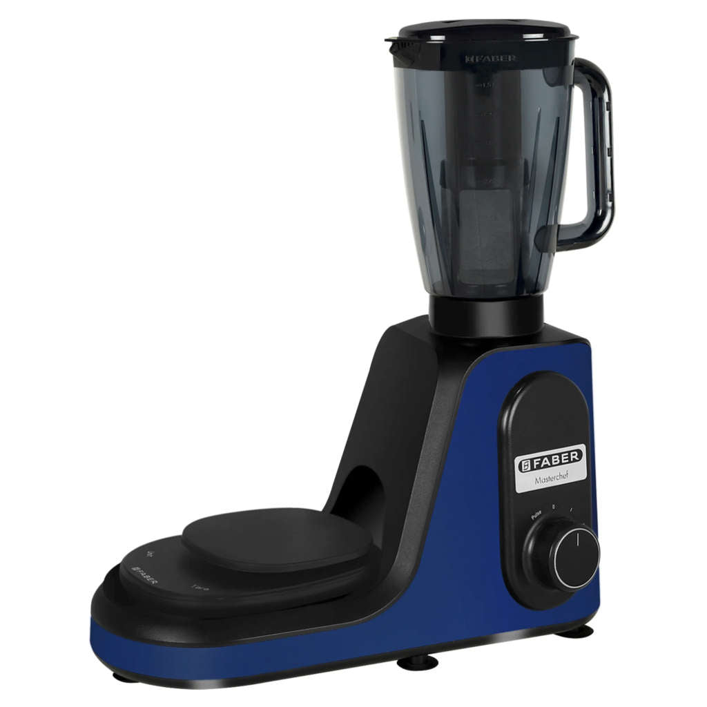 Faber FMG Master Chef Mixer Grinder 800 W 4 Jars Lemans Blue
