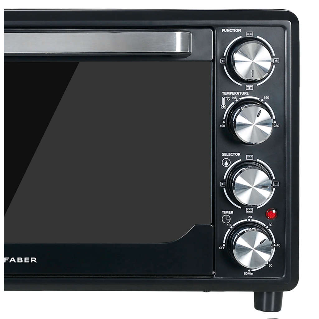 Faber FOTG BK Double Glazed Oven Toaster Grill 34 Litre