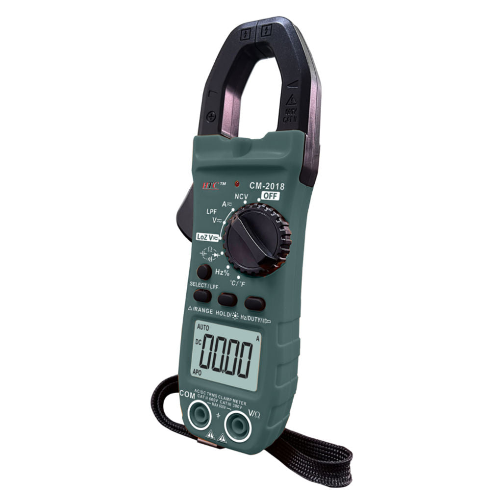 HTC Digital AC/DC Clamp Meter 800 A CM-2018