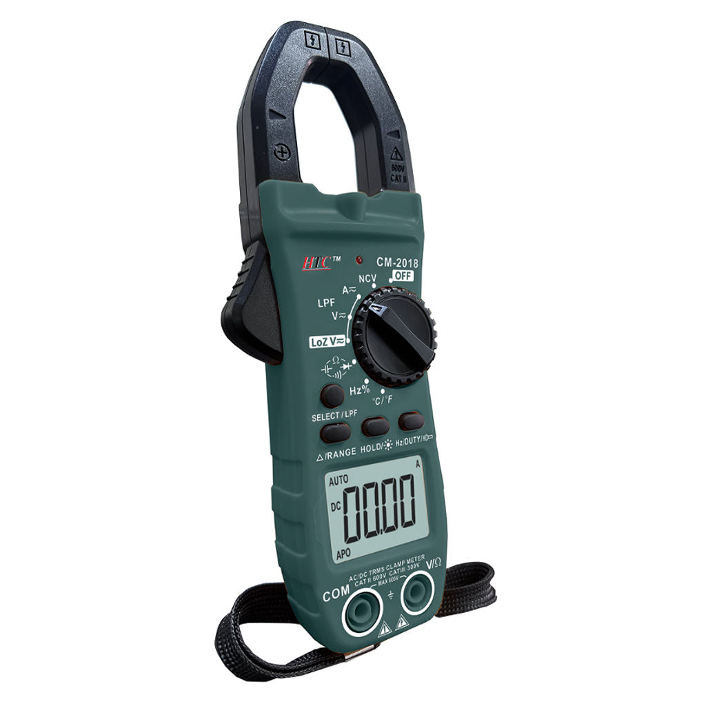 HTC Digital AC/DC Clamp Meter 800 A CM-2018